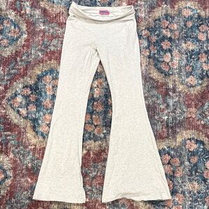 Grey edikted fold over pants!